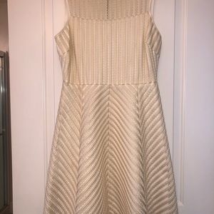 White and Gold dress